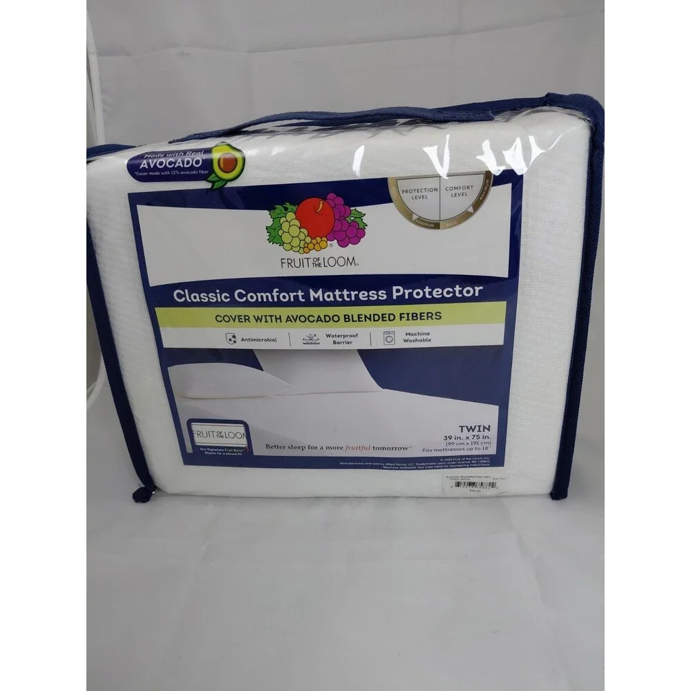 Fruit Of The Loom Mattress Protector Twin